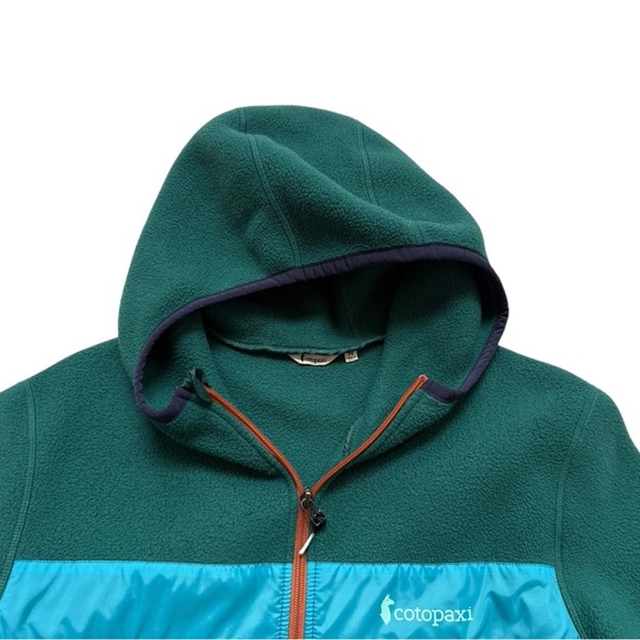 Cotopaxi Mens Pullover Teca Fleece Hooded Half Zip Jacket Sz M - Picture 3 of 6